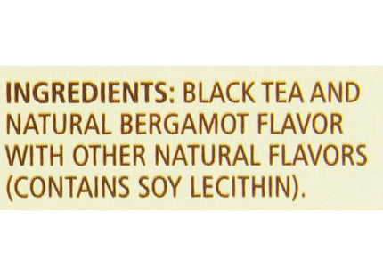 Celestial Seasonings Black Tea, Victorian Earl Grey, Contains Caffeine, 25 Count (PacK Of 24)