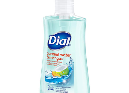 Dial Antimicrobial Liquid Hand Soap, Coconut Water & Mango, Pump Bottle, 7.5 fl Ounce (Pack Of 2)