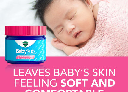 Vicks BabyRub Non-Medicated Soothing Chest Rub Ointment, with Eucalyptus 1.76 Ounce (Pack Of 6)