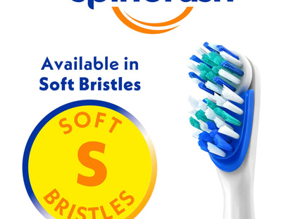 Spinbrush PRO CLEAN Refill, Soft Bristles, Includes 2 Replacement Heads for Battery Powered Toothbrushes (PacK Of 24)