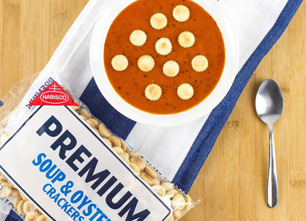 Nabisco Premium Original, Round, Bite Sized Soup & Oyster Crackers, Fat-Free, 9 Ounce (Pack Of 1)