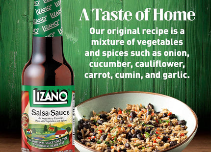 Lizano Salsa Sauce, Original Flavor, With Vegetables and Spices Bottle, 21.13 Ounce (Pack Of 6)