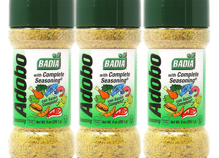 Badia Adobo, Sazon Completa Seasoning, Kosher, GF 9 Ounce (Pack Of 12)