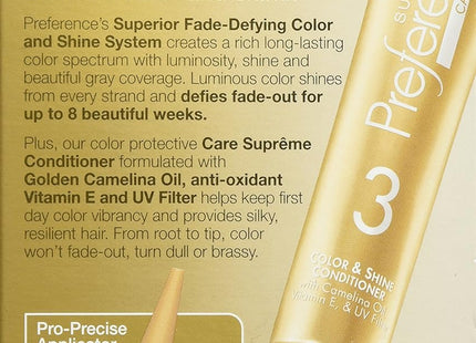 L'Oreal Paris Superior Preference Fade-Defying Shine Permanent Hair Color #8 Medium Blonde 1 Kit (Pack Of 24)