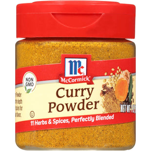 McCormick Curry Powder, Blends earthy depth with sweet spices, Non GMO, 1 Ounce (Pack Of 1)