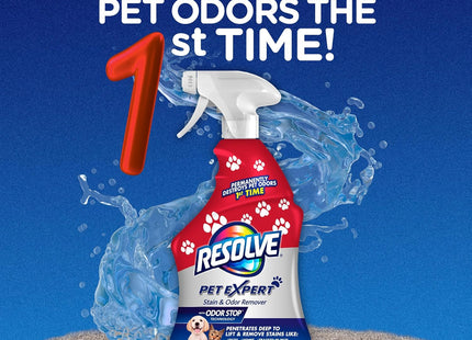 Resolve Pet Stain & Odor Remover Carpet Cleaner Aerosol Spray, 22 Ounce (Pack Of 3)