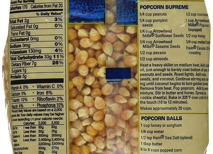 Arrowhead Mills Yellow Popcorn, 28 Ounces (PacK Of 24)