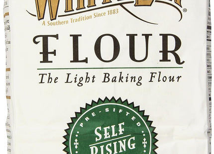 White Lily Self Rising, Enriched, Bleached Non-GMO, Flour, deal For Biscuits, Pancakes, Cakes 5.0 LB (Pack Of 2)