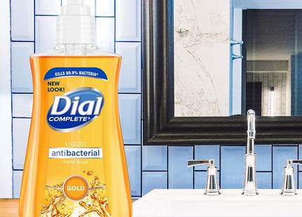 Dial Complete Antibacterial Liquid Hand Soap, with Moisturizer, Gold, 7.5 Fl Ounce (Pack Of 1)