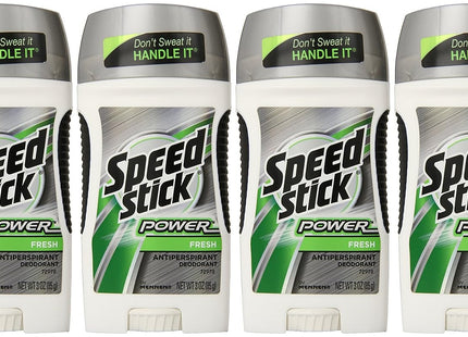 Speed Stick Mennen, Power Fresh, Antiperspirant Deodorant Stick, All Day Protection, 3 Ounce (Pack Of 3)