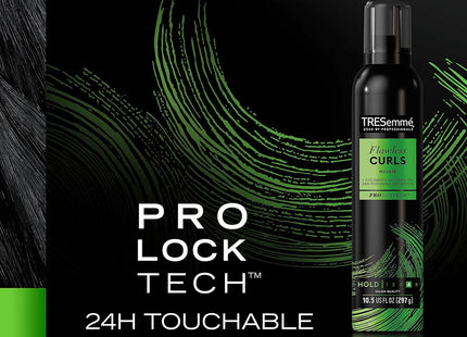 TRESemme Curl Care Flawless Curls Hair Mousse,  Coconut and Avocado Oil, Extra Hold Hair Spray, 10.5 Ounce (Pack Of 3)