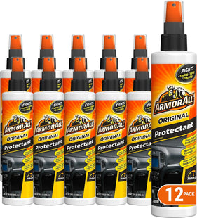 Armor All Interior Car Cleaner Spray Bottle, Protectant Cleaning Pump Sprayer, 10 FL OZ (Pack Of 12)