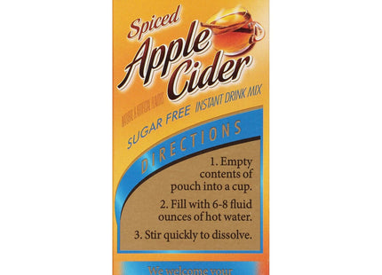 Alpine Spiced Apple Cider Sugar Free, Rich in Vitamin C and Low Calorie, Instant Drink Mix, 1.4 Ounce (Pack Of 48)