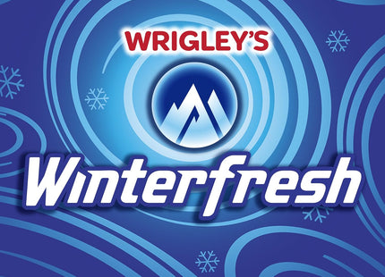 Wrigley's Winterfresh Chewing Gum, Slim Pack, Single Pack, 15 Stick (Pack Of 6)