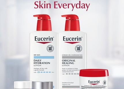 Eucerin Original Moisturizing Lotion, For Extremely Dry Skin, Emollient Enriched Lotion 1 Ounce (Pack Of 5)