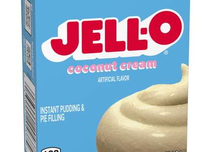 Jell-O Coconut Cream, Artificially Flavored, Instant Pudding & Pie Filling Mix, No Artificial Sweeteners, 3.4 Ounce (Pack Of 4)