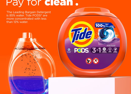 Tide PODS Liquid Laundry Detergent HE Turbo, 3 In 1, Pacs Spring Meadow Scent, 16 Count (Pack Of 1)