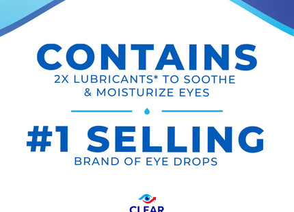 Clear Eyes Triple Relief Lubricant Eye Drops 0.5 Fl Oz (Pack Of 1)