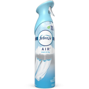 Febreze Air Freshener, Handheld Aerosol, Odor-Eliminating, Odor Spray, Linen & Sky Scent, 8.8 Ounce (Pack Of 1)