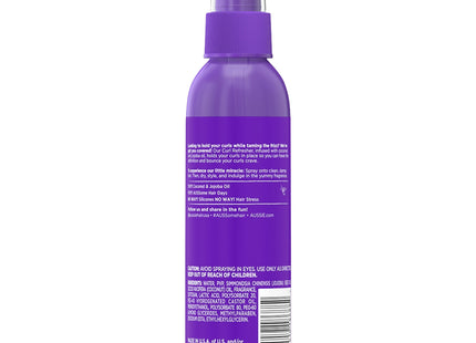 Aussie Miracle Curls Curl Refresher Spray Gel, Max Hold, with Coconut & Jojoba Oil, 5.7 Fl Oz (Pack Of 6)