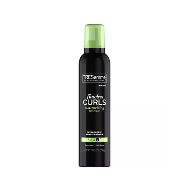 TRESemme Curl Care Flawless Curls Hair Mousse,  Coconut and Avocado Oil, Extra Hold Hair Spray, 10.5 Ounce (Pack Of 4)