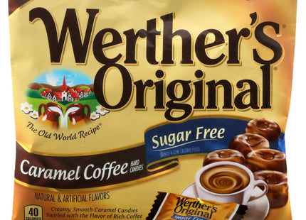 Werther's Original, Sugar Free, Creamy Smooth, Hard Caramel Coffee Candy, 2.75 Ounce (Pack Of 4)