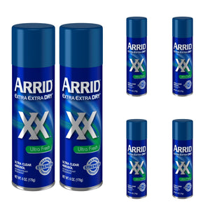 Arrid XX Extra Extra Dry, Ultra Clear, Antiperspirant Deodorant, Ultra Fresh, Aerosol Spray, 6 Ounce (Pack Of 6)