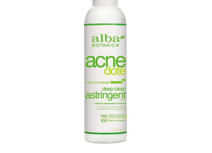 Alba Botanica Acnedote Acnedote  Maximum Strength Deep Clean Astringent 6 Ounce (Pack Of 1)