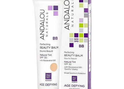 Andalou Naturals Perfecting BB Beauty Balm Natural Tinted Moisturizer with SPF 3 2 Fl Oz (PacK Of 24)