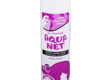 Aqua Net Professional Aerosol Hair Spray, Extra Super Hold, Scented 11.0 Ounce (Pack Of 11)