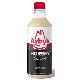 Arby's Horsey Sauce, bottles, A Sauce for All Meat, 16 Fluid Ounce, (Pack Of 6)