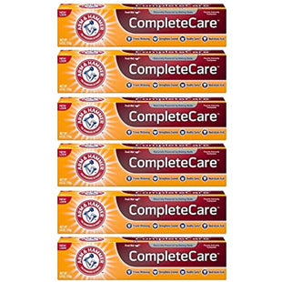 Arm & Hammer Complete Care, Stain Defense Fluoride Anticavity Toothpaste, 6 Ounce (Pack Of 6)