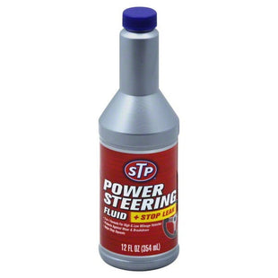 Armored AutoGroup High Mileage Power Steering Fluid and Stop Leak, 12 Ounce (Pack Of 1)