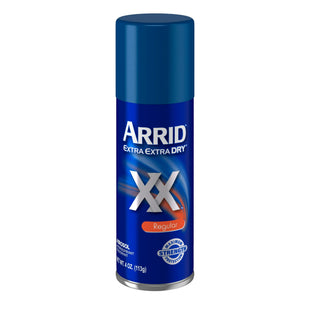 Arrid XX Extra Extra Dry, Antiperspirant Deodorant, Regular Aerosol Spray, 4 Ounce (Pack Of 8)