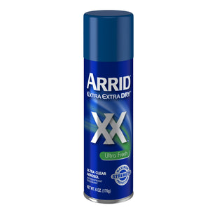 Arrid XX Extra Extra Dry, Ultra Clear, Antiperspirant Deodorant, Ultra Fresh, Aerosol Spray, 6 Ounce (Pack Of 10)