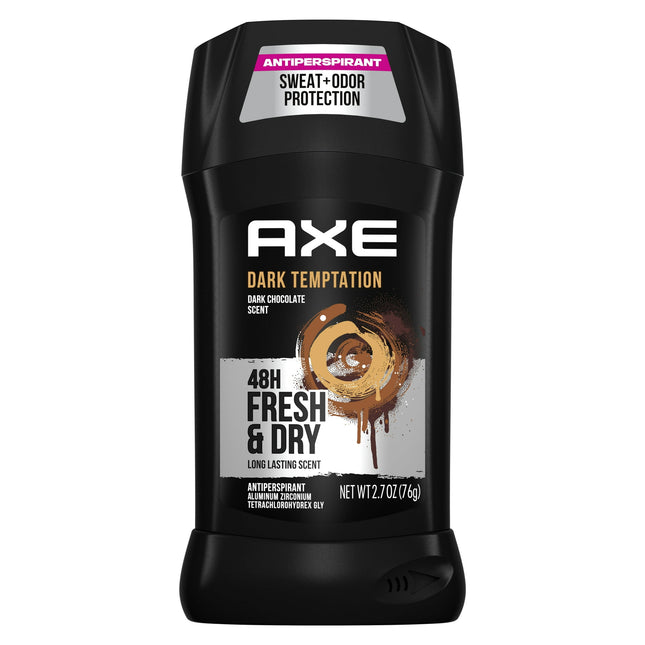 Axe Dark Temptation  48H Anti Sweat,, Long Lasting, Antiperspirant Deodorant Stick, 2.7 Ounce (Pack Of 12)