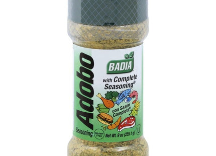 Badia Adobo, Sazon Completa Seasoning, Kosher, GF 9 Ounce (Pack Of 12)