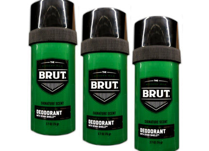 BRUT Deodorant Stick, Original Fragrance, Men Powerful Odor Protection, 2.50 Oz (Pack Of 2)