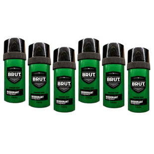 BRUT Deodorant Stick, Original Fragrance, Men Powerful Odor Protection, 2.50 Oz (Pack Of 6)