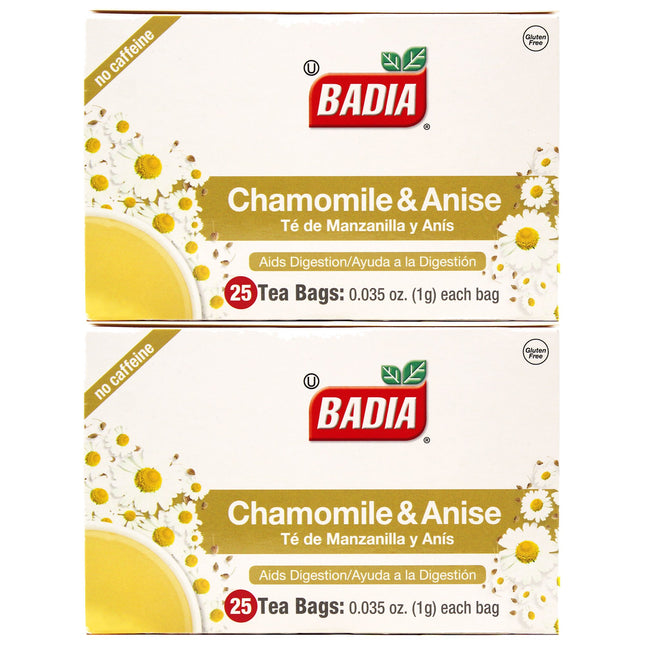 Badia Spices Badia Tea, 25 ea (Pack Of 2)