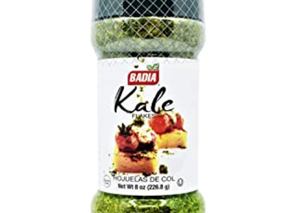 Badia Kale Flakes, Gluten Free, Kosher, Sealed, 8 Ounce (Pack Of 24)