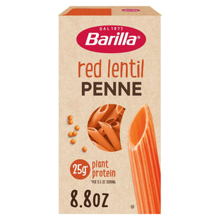 Barilla Legume Red Lentil Gluten Free Vegetarian Non-Gmo Penne Pasta, 8.8 Ounces (Pack Of 1)