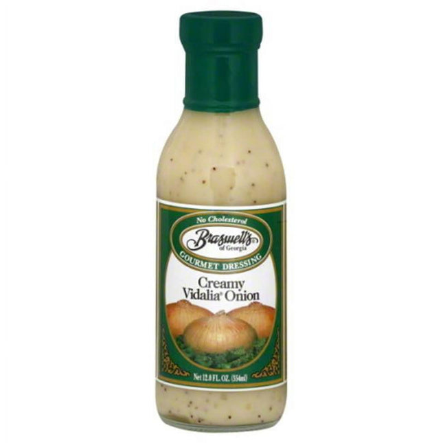 Braswell, Gourmet dressing & marinade Onion Dressing, Creamy Vedalia, 12 Fl Ounce (Pack Of 2)