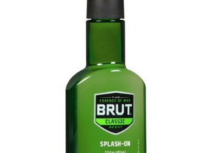 Brut Splash-On Original Fragrance, Cologne for Men Long Lasting Fragrance, Spicy Woods, Floral, and Citrus Notes, 3.5 Ounce (Pack Of 2)