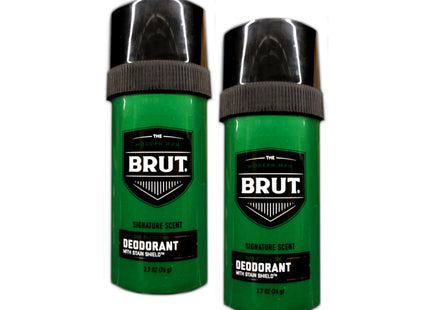 BRUT Deodorant Stick, Original Fragrance, Men Powerful Odor Protection, 2.50 Oz (Pack Of 2)