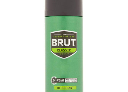 Brut Protection Trimax Original Fragrance Deodorant Spray, Classic Scent, Unisex, 10 Ounce (Pack Of 3)