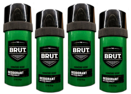 BRUT Deodorant Stick, Original Fragrance, Men Powerful Odor Protection, 2.50 Oz (Pack Of 2)