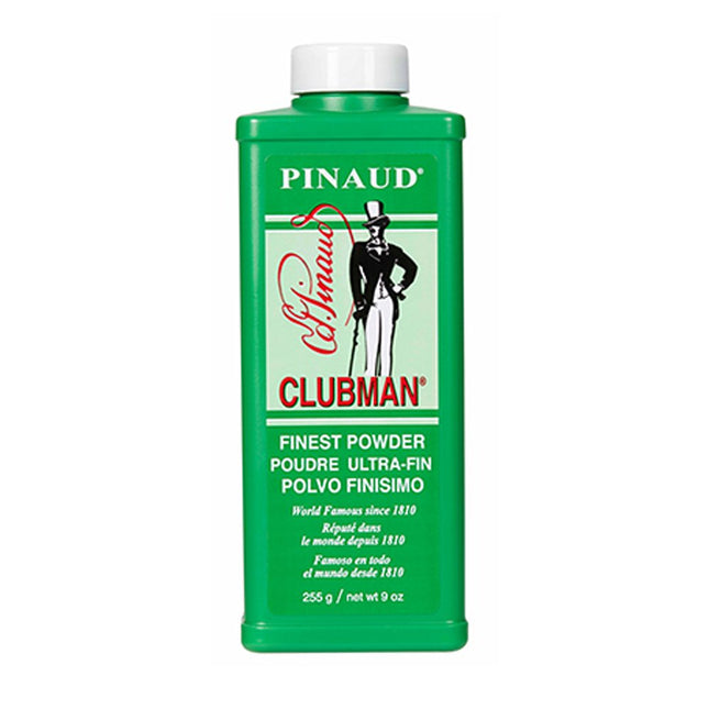 Clubman Pinaud Finest Powder in Flesh, Classic Deodorizing Powder for Men, Talc Talco Ultra-Fin Powder, 9 Ounce (Pack Of 1)