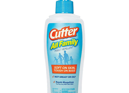 Cutter All Family Insect Repellent Pump-Spray Botle 7% Deet 6-Fl Ounce (Pack Of 12)