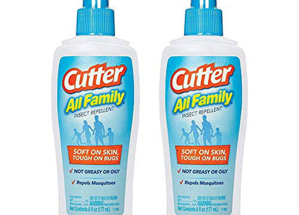 Cutter All Family Insect Repellent Pump-Spray Botle 7% Deet 6-Fl Ounce (Pack Of 12)